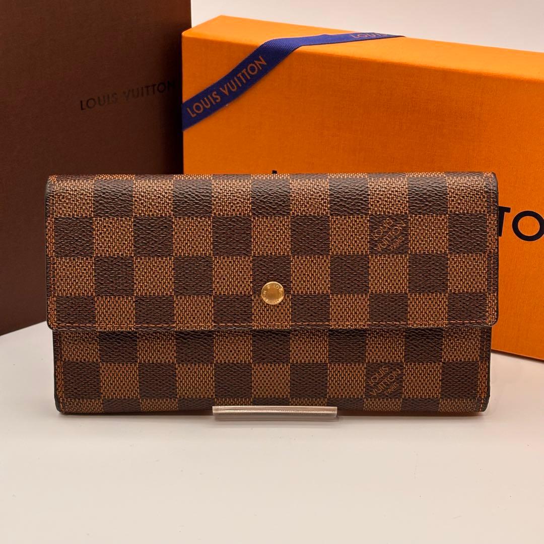 ✨ルイヴィトン✨ダミエ✨ポルトフォイユ インターナショナル 三つ折り財布