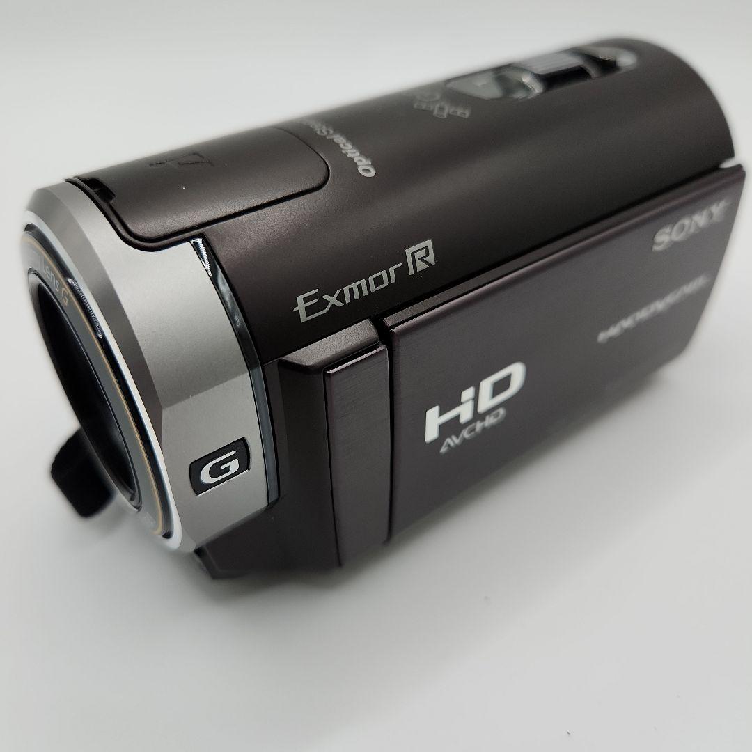 SONY HDR-CX370V ビデオカメラ ボルドーブラウン