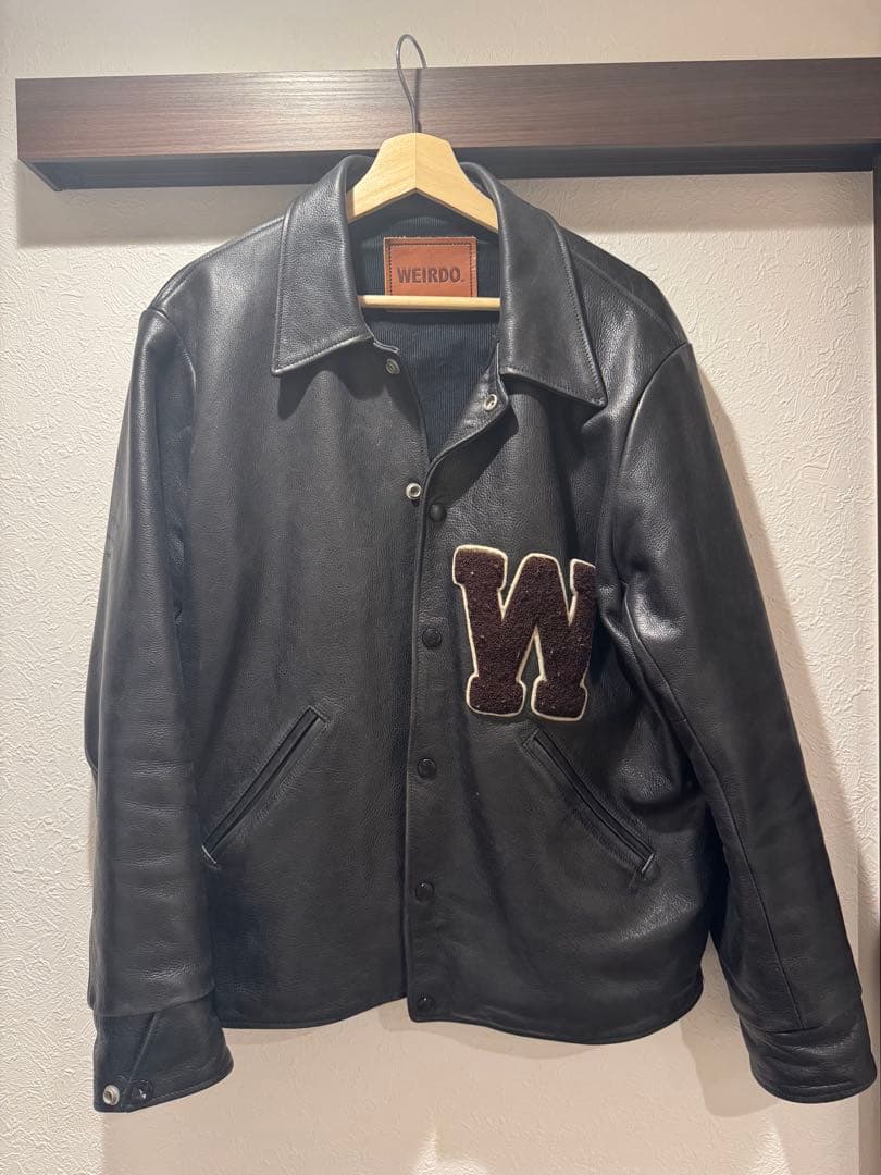 値下げ！美品　ウィアード　レザージャケット　定価約11万円