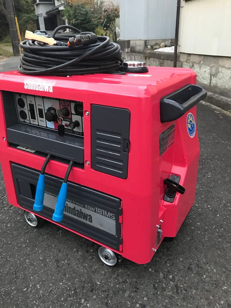 新ダイワEGW 181MS ポータブル発電機除雪機　動作確認済みです　030￼￼