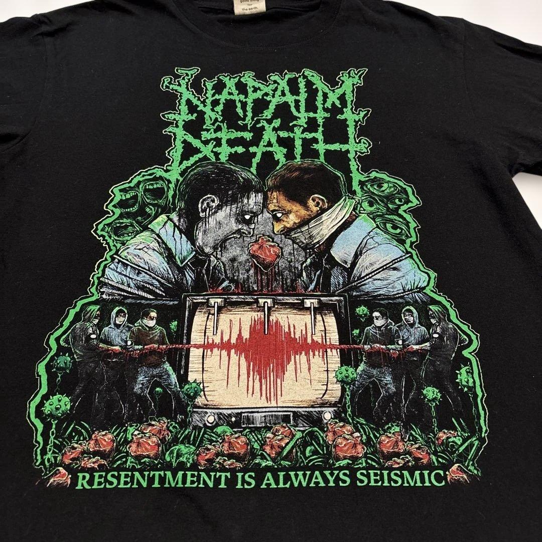 祝⭐︎来日【未使用】Napalm Death tシャツ Mサイズ　ナパームデス