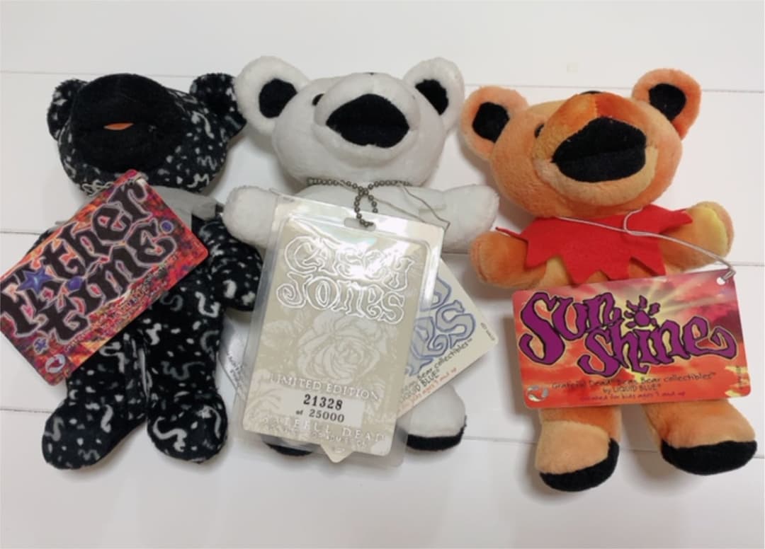 リミテッドエディションGRATEFUL DEAD ぬいぐるみ　ステッカー　セット