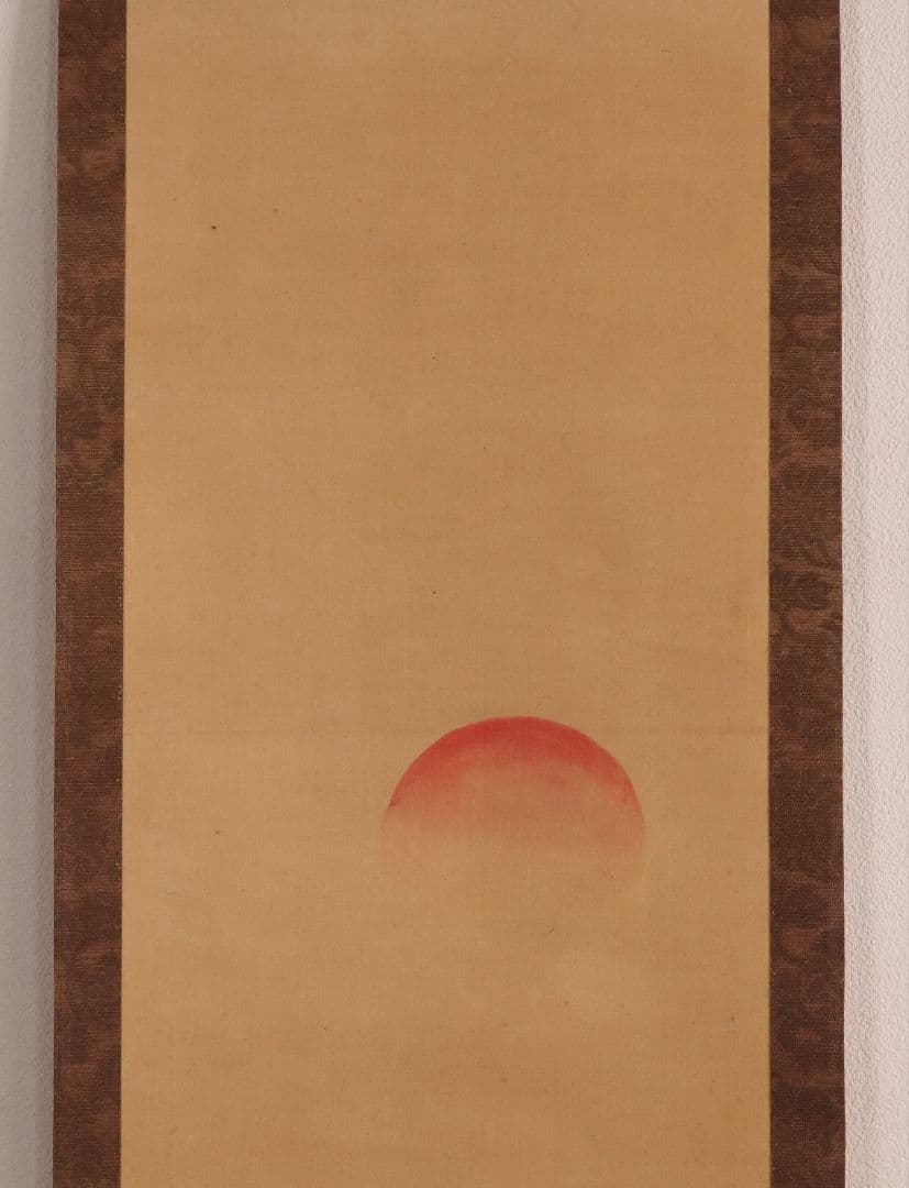 【模写】日本画 狩野素川(章信) 寿老人 山水 三幅対 絹本 掛軸 MA446