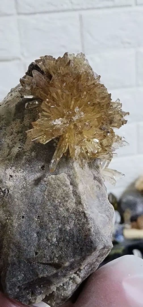 モロッコ産アラゴナイトの花　 (　花火 )