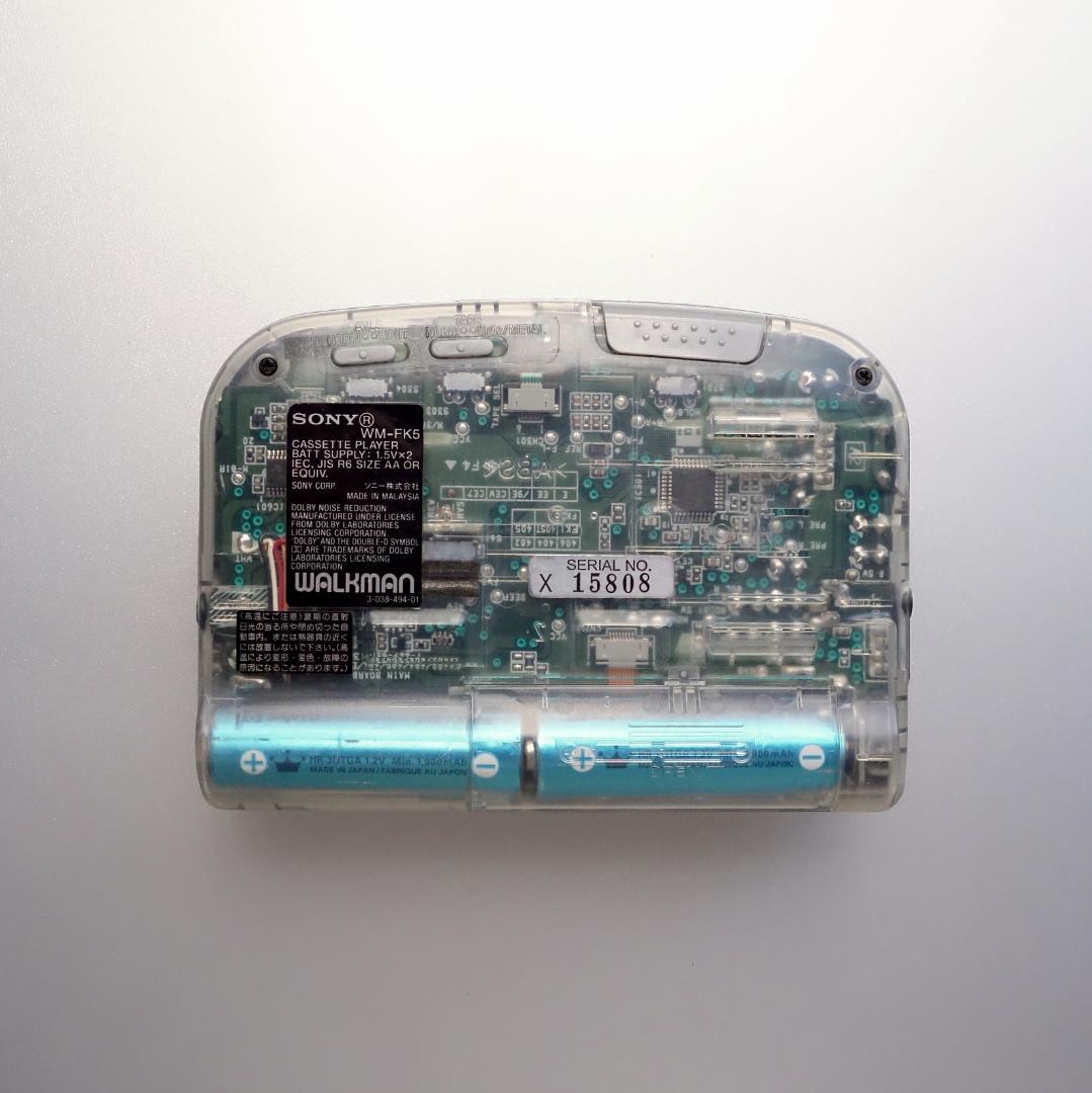 【動作整備品】WM-FK5 ソニー カセットテープ プレーヤー ウォークマン