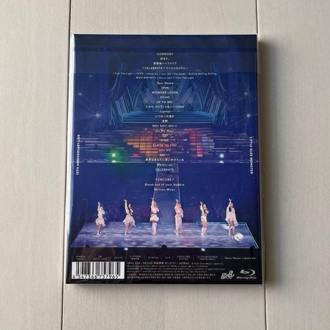 Little Glee Monster リトグリ 10周年ライブ 初回仕様限定版