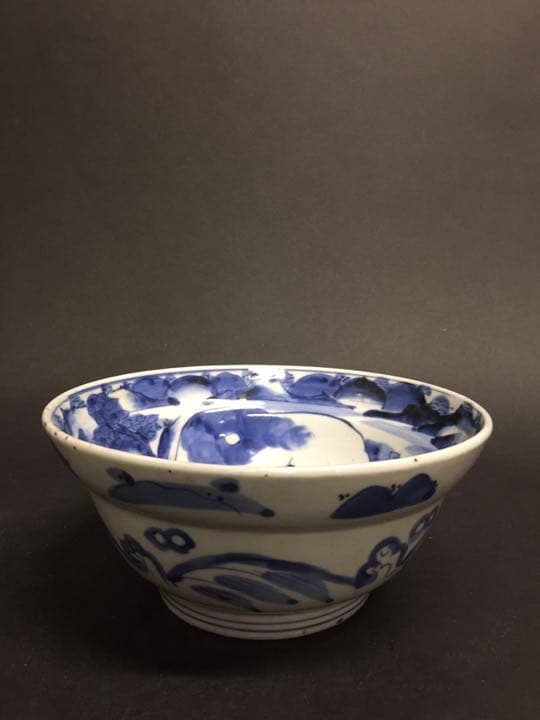 染付古伊万里？明時代？青花 大碗