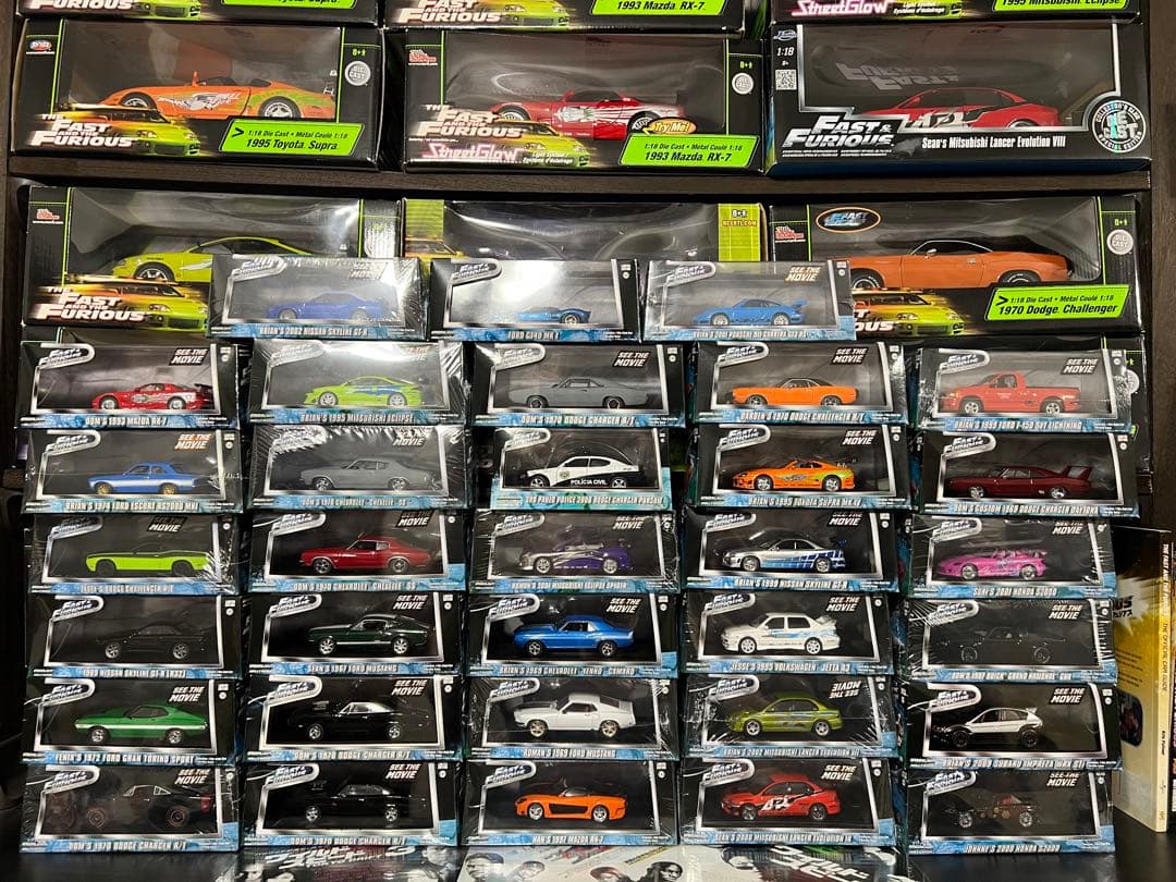 FAST&FURIOUS ワイルドスピード ミニカー 1:32 COMPLETE