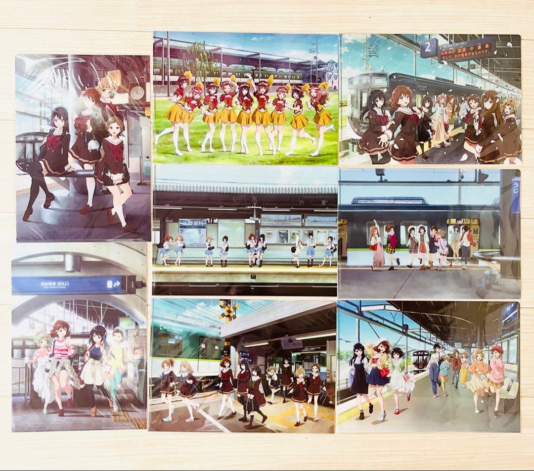 ひらかたパークコラボ　ひらパー　響け！ユーフォニアム　クリアファイル