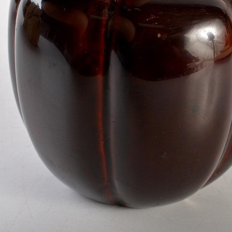 茶道具　漆塗　中山信一作　阿古陀茶器　仕覆付　共箱　V　6560