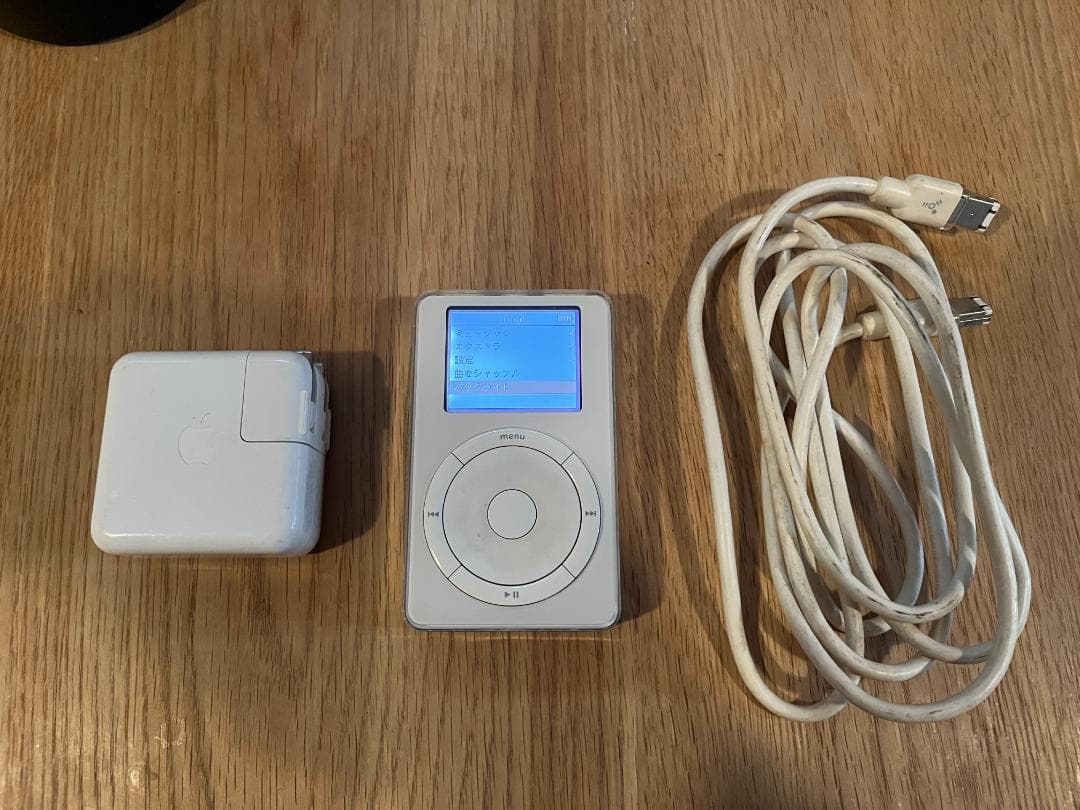 Apple iPod Classic 第1世代 Firewireケーブル 充電器