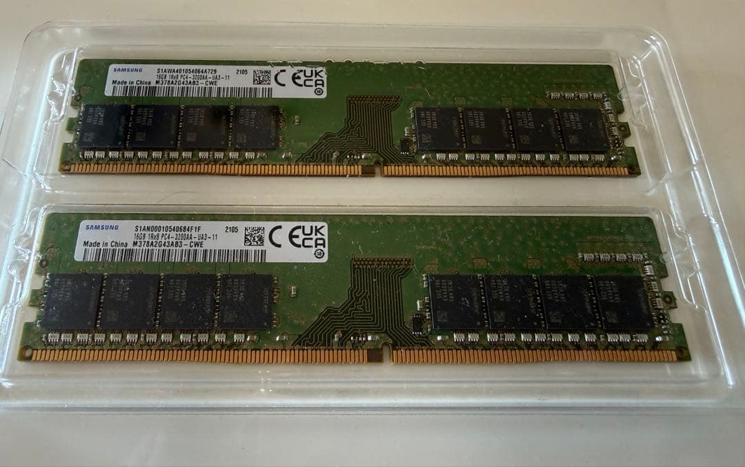 Samsung DDR4-3200 32GB (16GB×2枚)