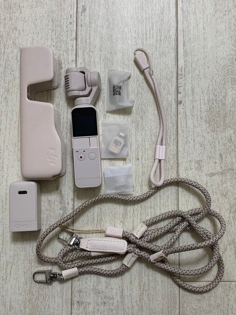 ビデオカメラ DJI Pocket2 Exclusive Combo Sunset White