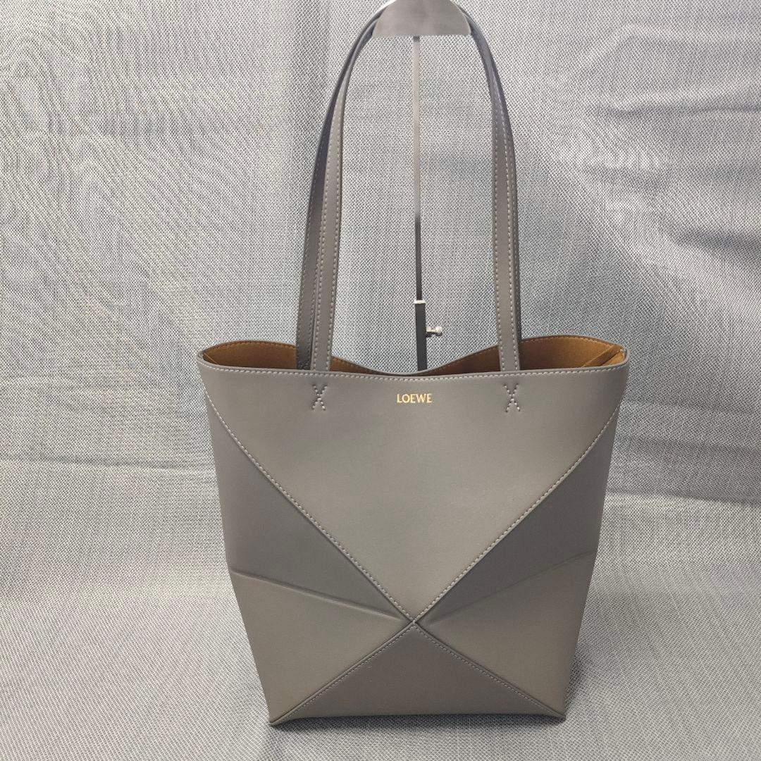 LOEWE 折り紙スタイル トートバッグ グレー