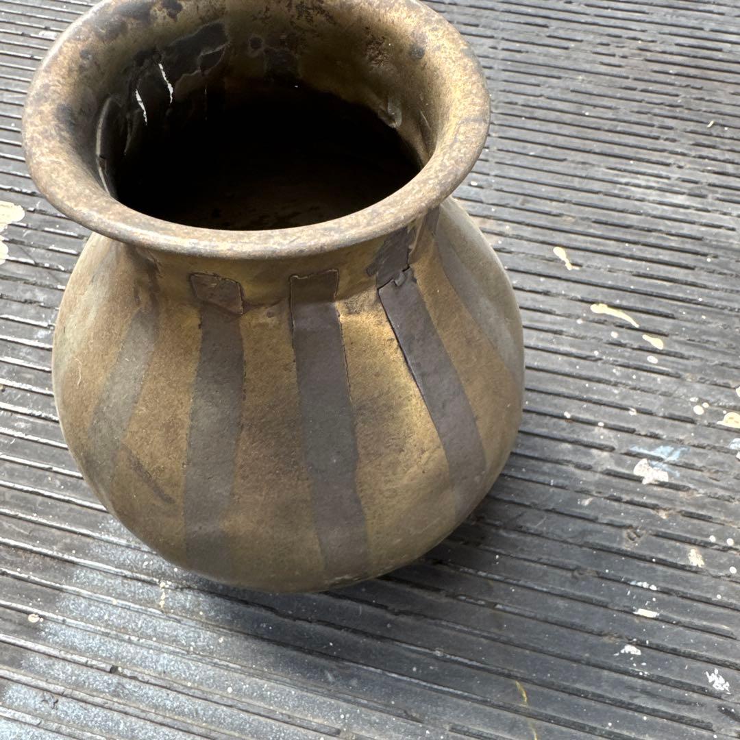 インドブラス聖水入れ Ｂ