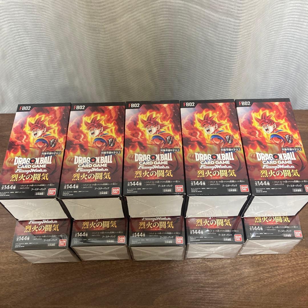 フュージョンワールド  FB02 烈火の闘気 10個セット