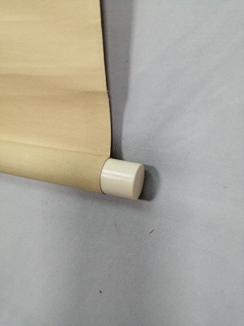 【茶道具】表千家　堀内宗完筆 『爐頭無賓主』一行　茶掛　掛軸 軸C173