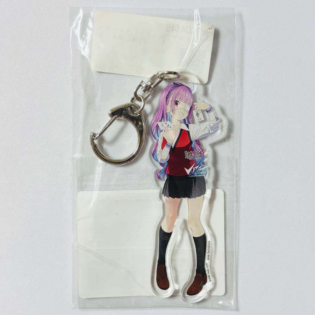 希少品 賭ケグルイ×× Vアニ限定 アクリルキーホルダー 湊あくあ 生志摩妄衣装