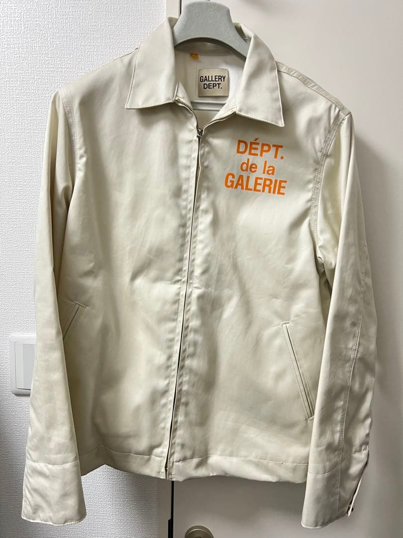GALLERY DEPT.23AWコットンツイルジャケット ロゴ スイングトップ