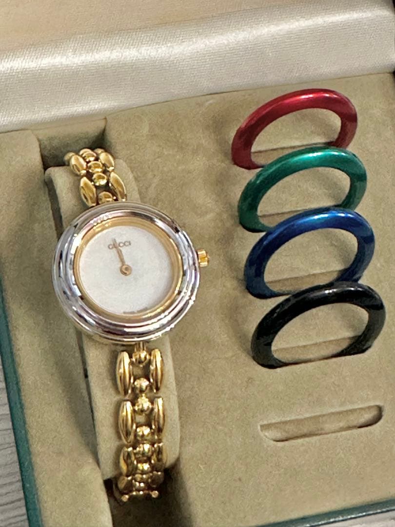 GUCCI 腕時計　チェンジベゼル