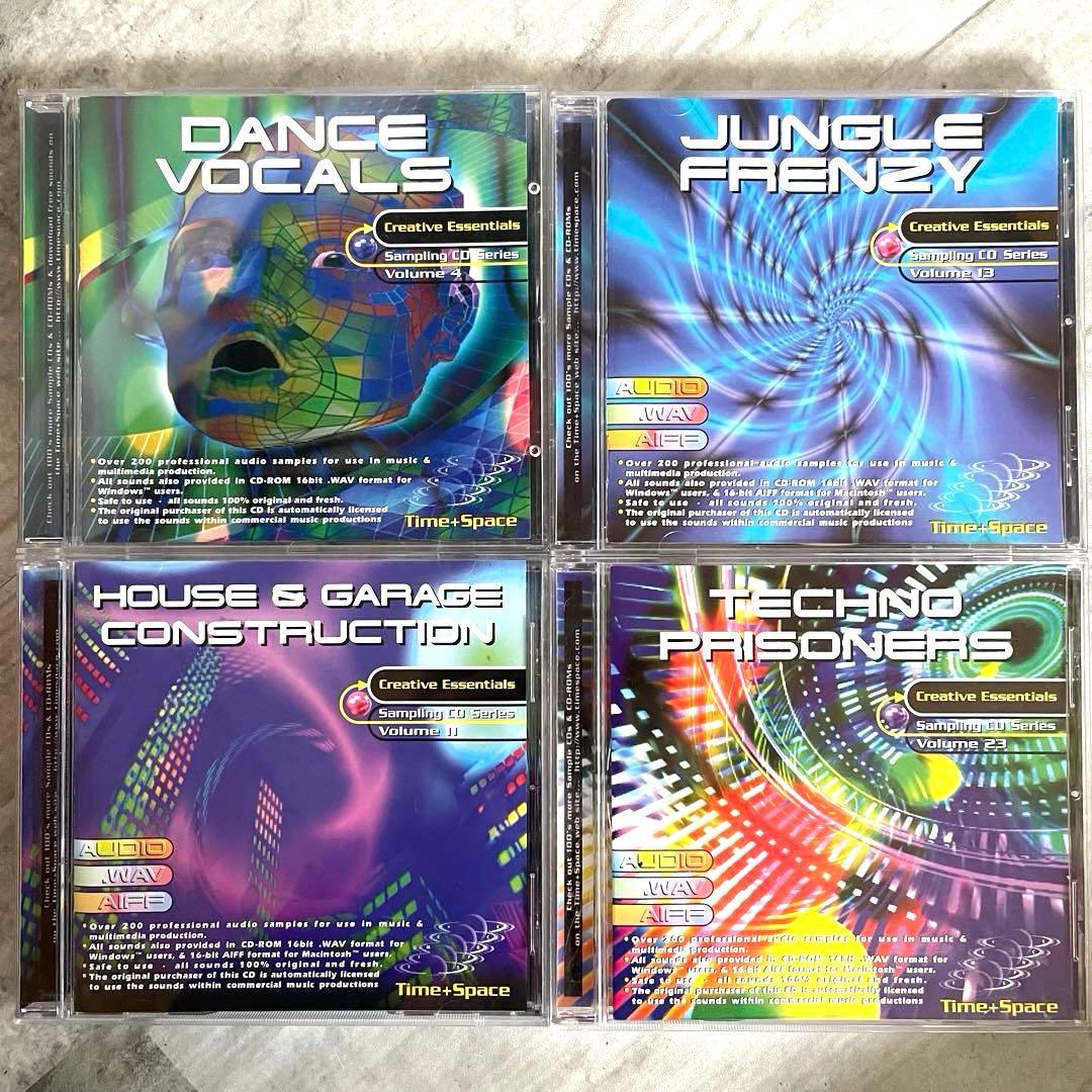 Time+Space サンプリングCD 4枚セット DTM サンプルパック