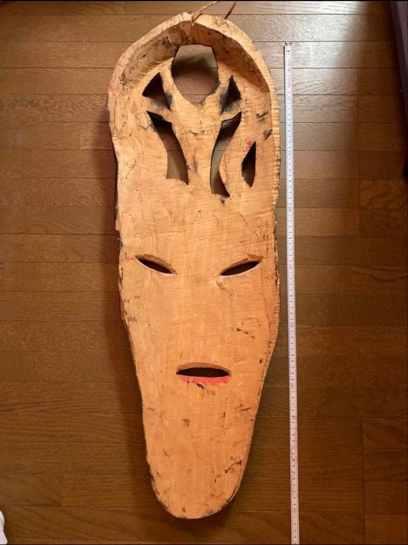 アフリカンスタイル　木製マスク