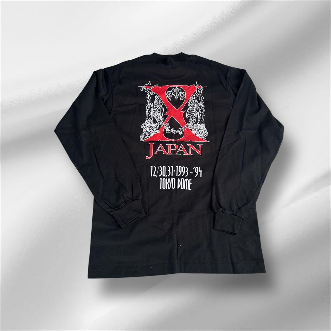 送料込 X JAPAN ロンT 長袖 Tシャツ 1993 カウントダウン ツアー