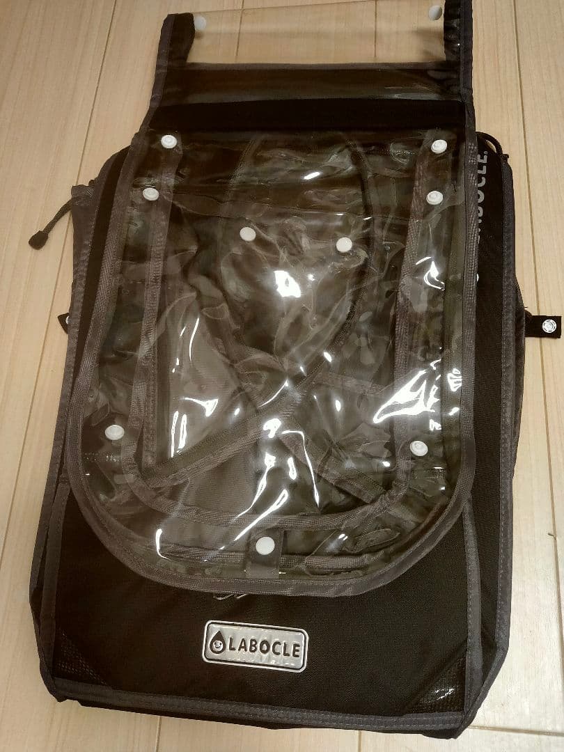 ラボクルレインカバー後付けフロント用(L-PCA03)＆リア用(L-PCR03)