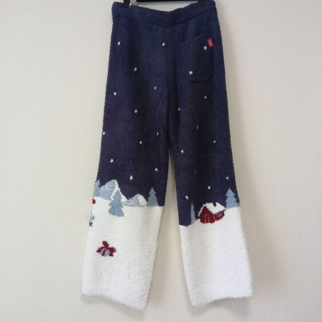 ジェラピケ　スキーベア　ホリデー　 ロングパンツ