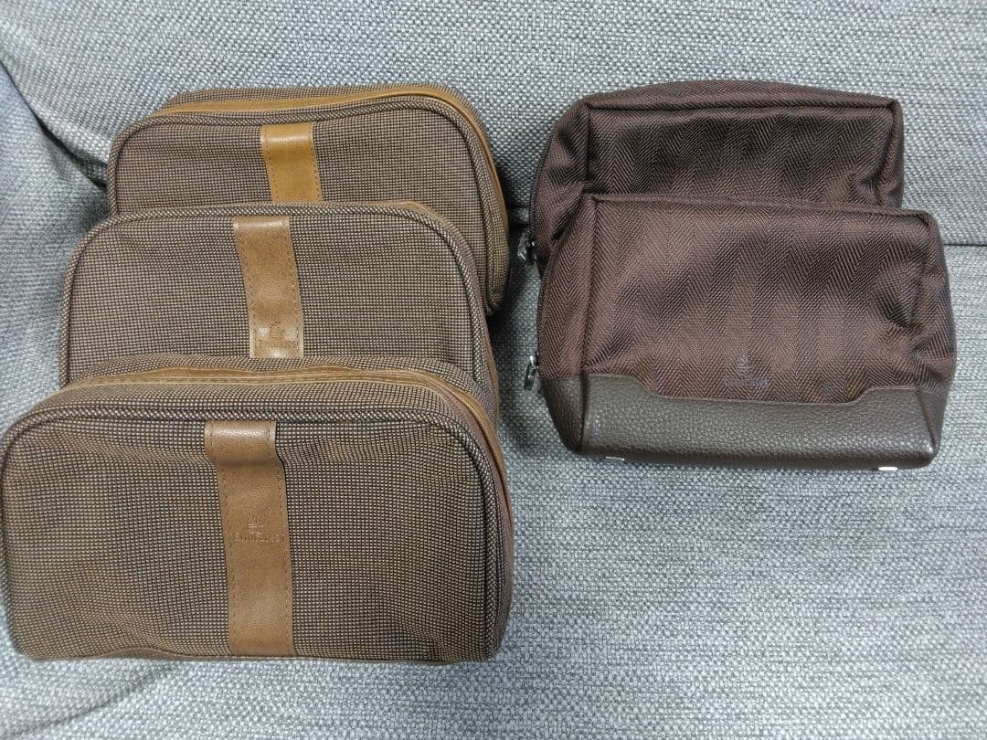 【BVLGARI】 エミレーツ航空　ビジネスクラス　ポーチ 6個