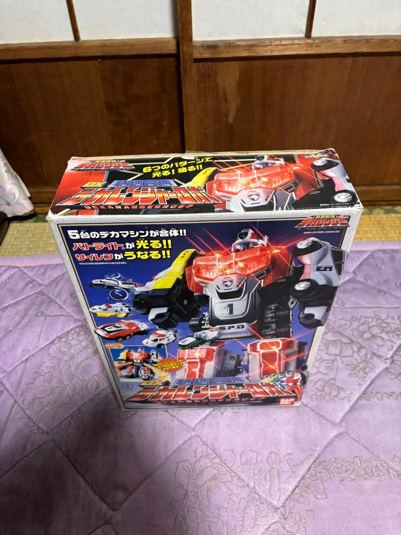 （特撮）デカレンジャー　特捜合体デカレンジャーロボDX ギミック作動OK