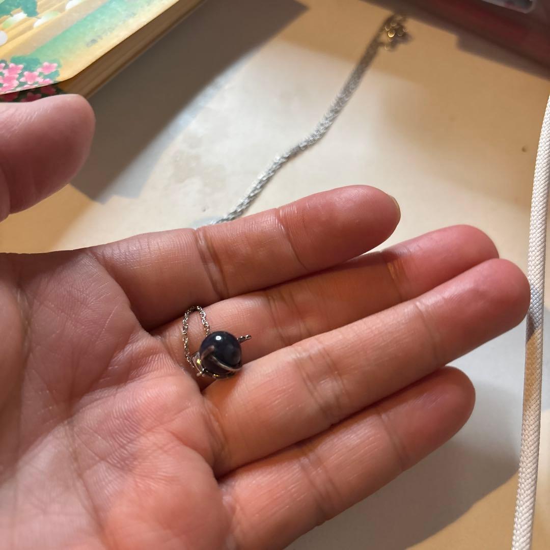 サファイアのネックレスたん！