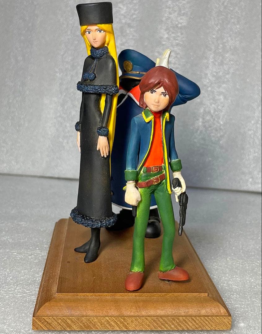 銀河鉄道999 ボークス 完成品（メーテル、鉄郎、車掌さん ガレージキット完成品