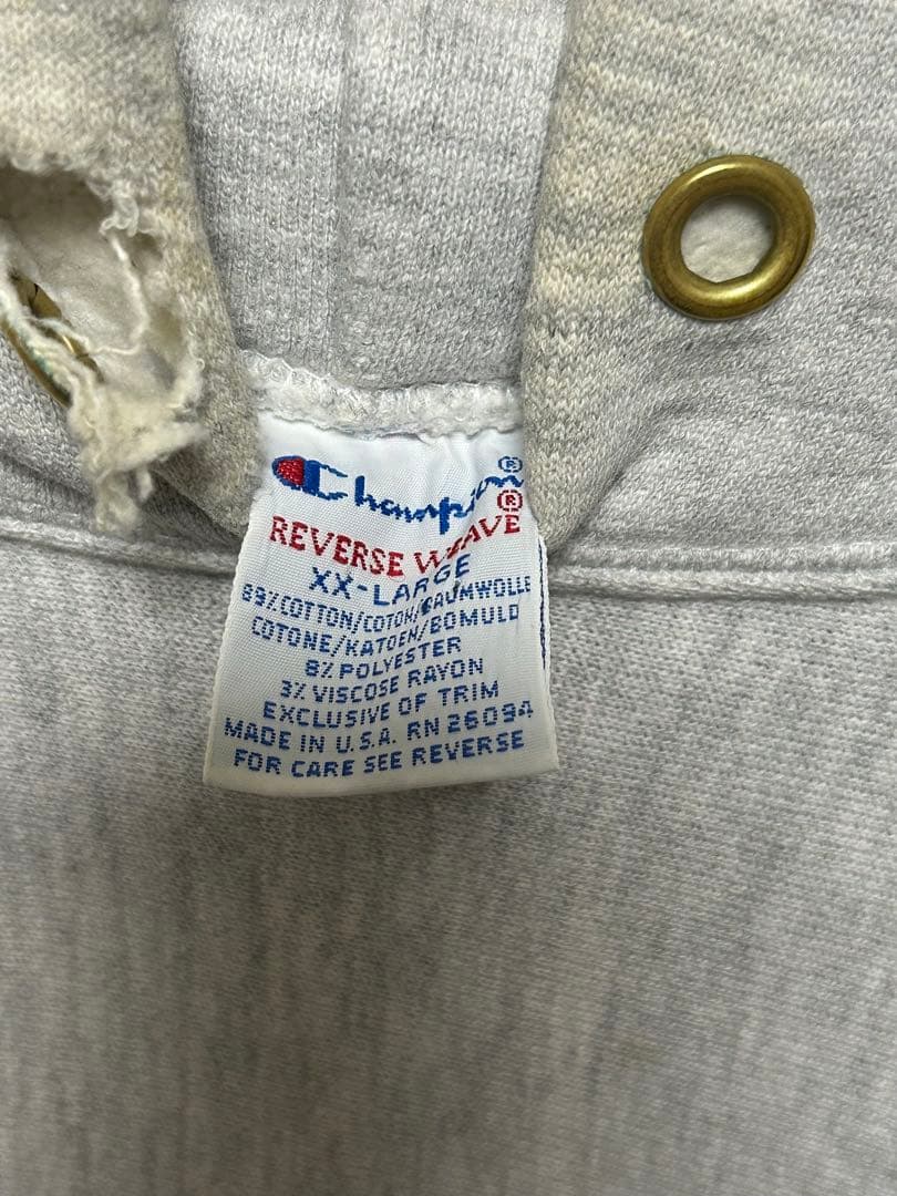 USA製　champion リバースウィーブ IOWA 2段