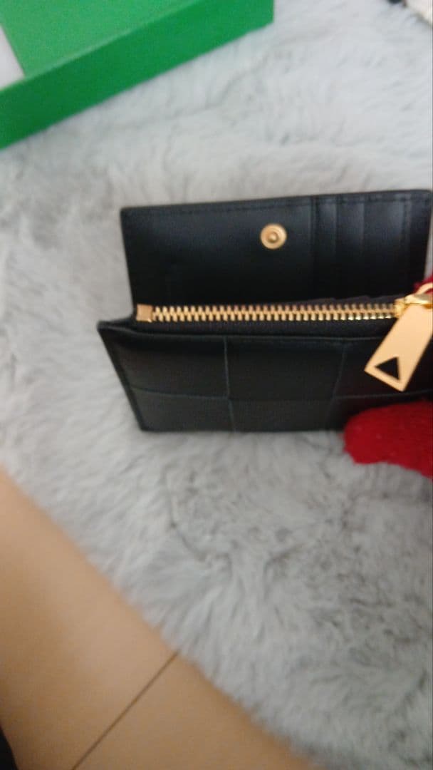 Bottega Veneta 二つ折り財布 ブラック