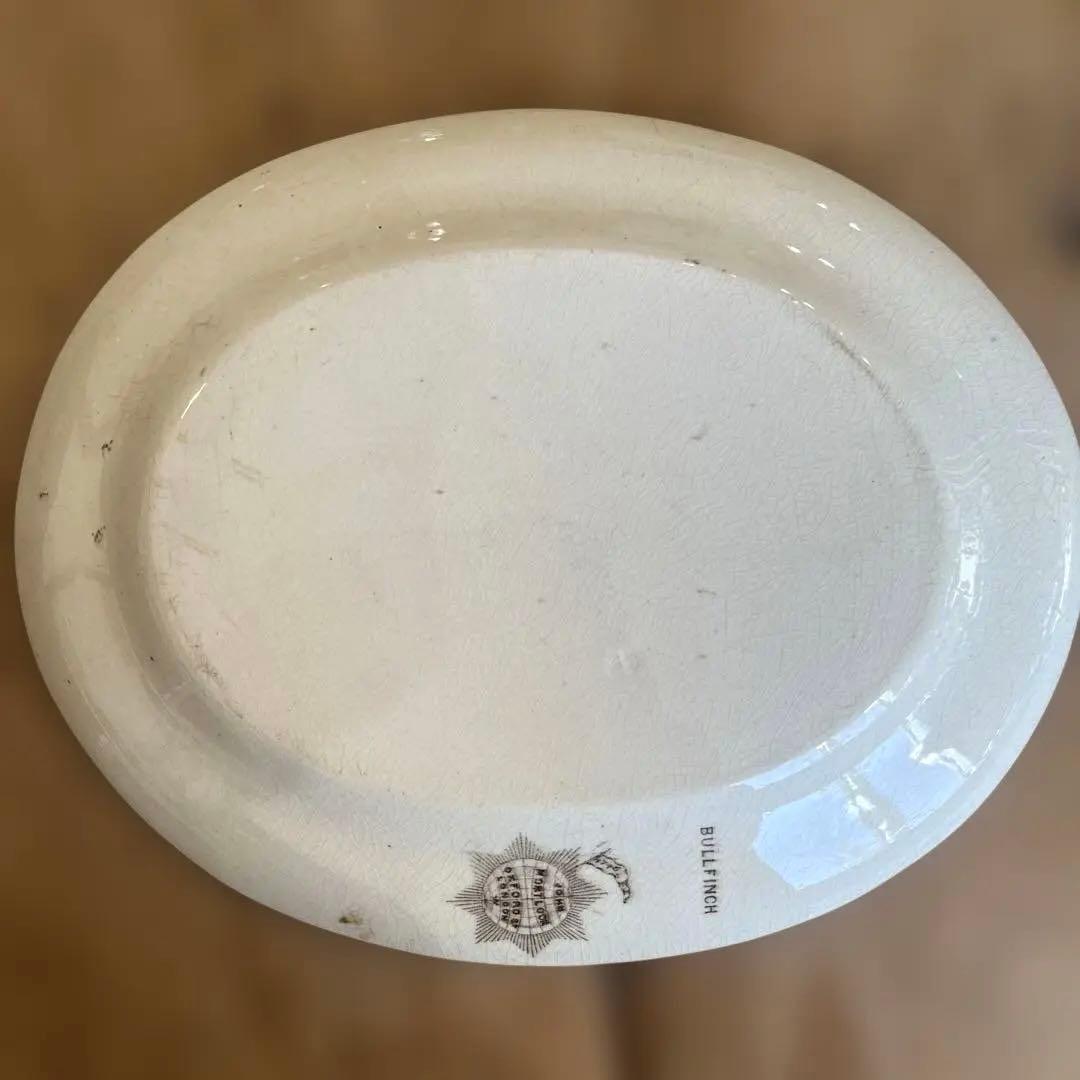 アンティーク　ジョン・モードロック・ロビン・プレート1800年代後半コレクター