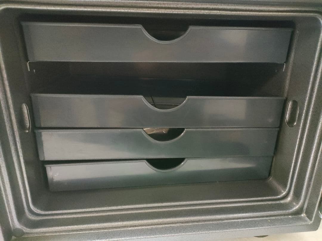 耐火金庫　Diamond Safe ダイヤセーフ 金庫2キータイプ　トレー4付き