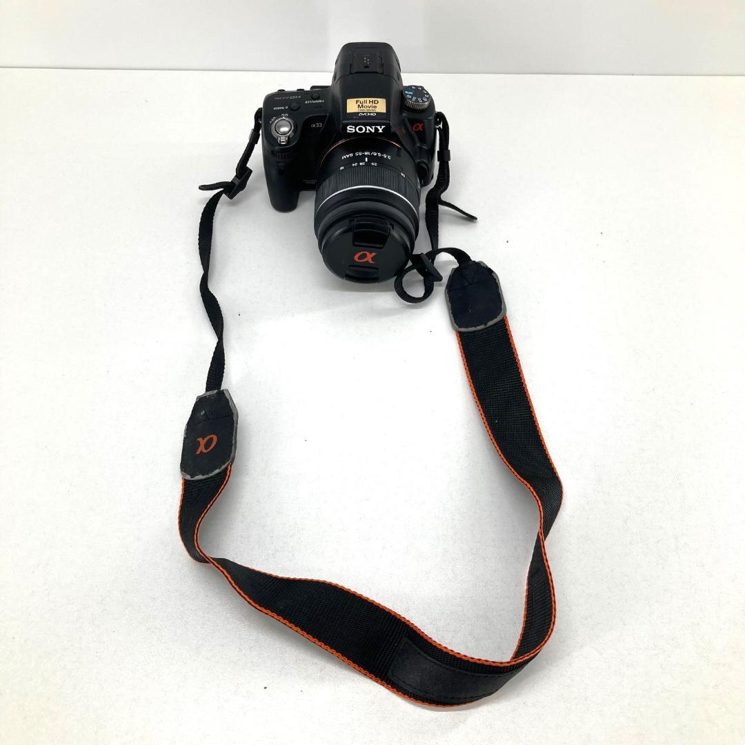 SONY　デジタル一眼カメラ SLT-A33　ズームレンズ SAL1855