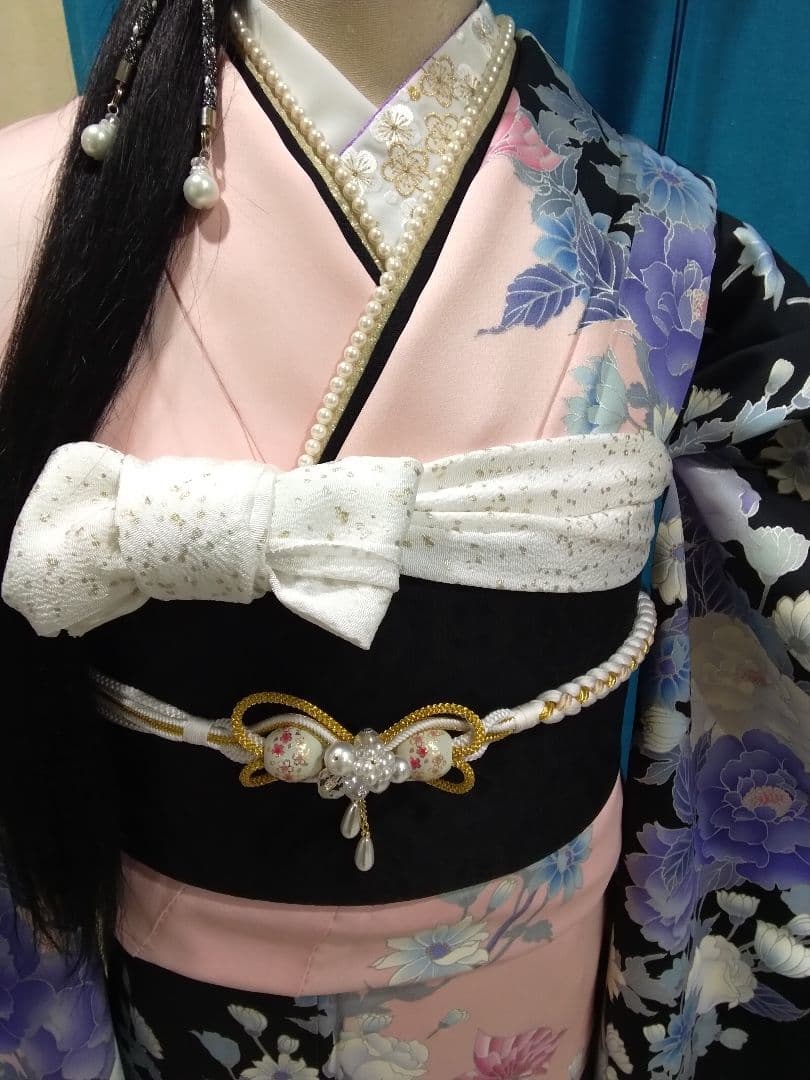 振袖単品、正絹振袖