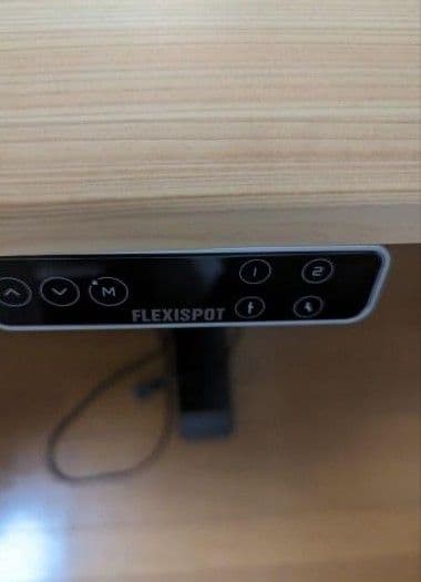 依頼の方へ、値下げしました。 Flexispot E7 昇降式デスク 天板檜