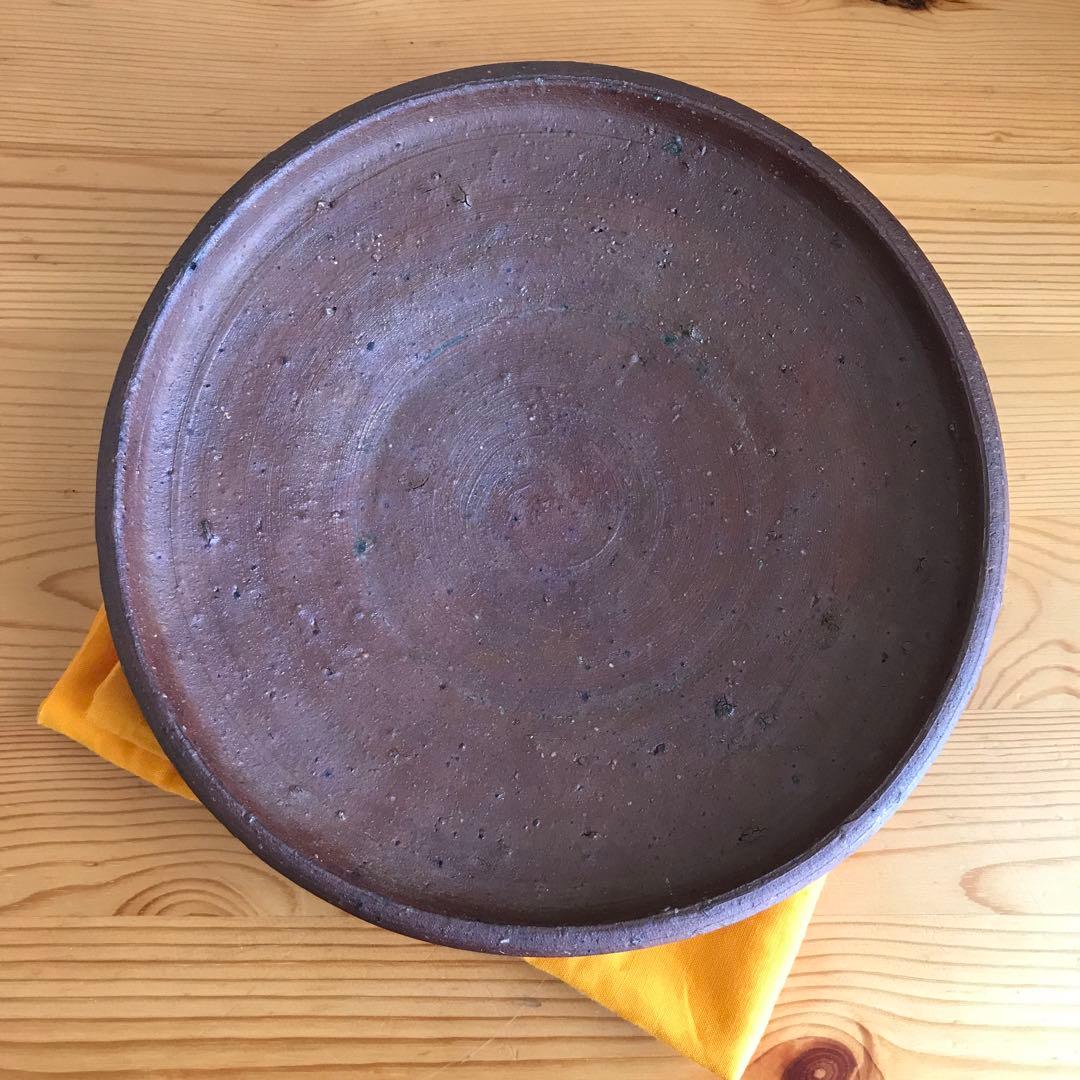 中村六郎　備前焼　皿