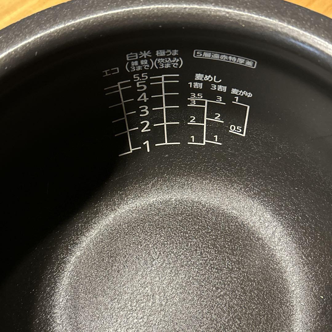 【Tiger】タイガー圧力IH炊飯ジャー2019年製 5.5合