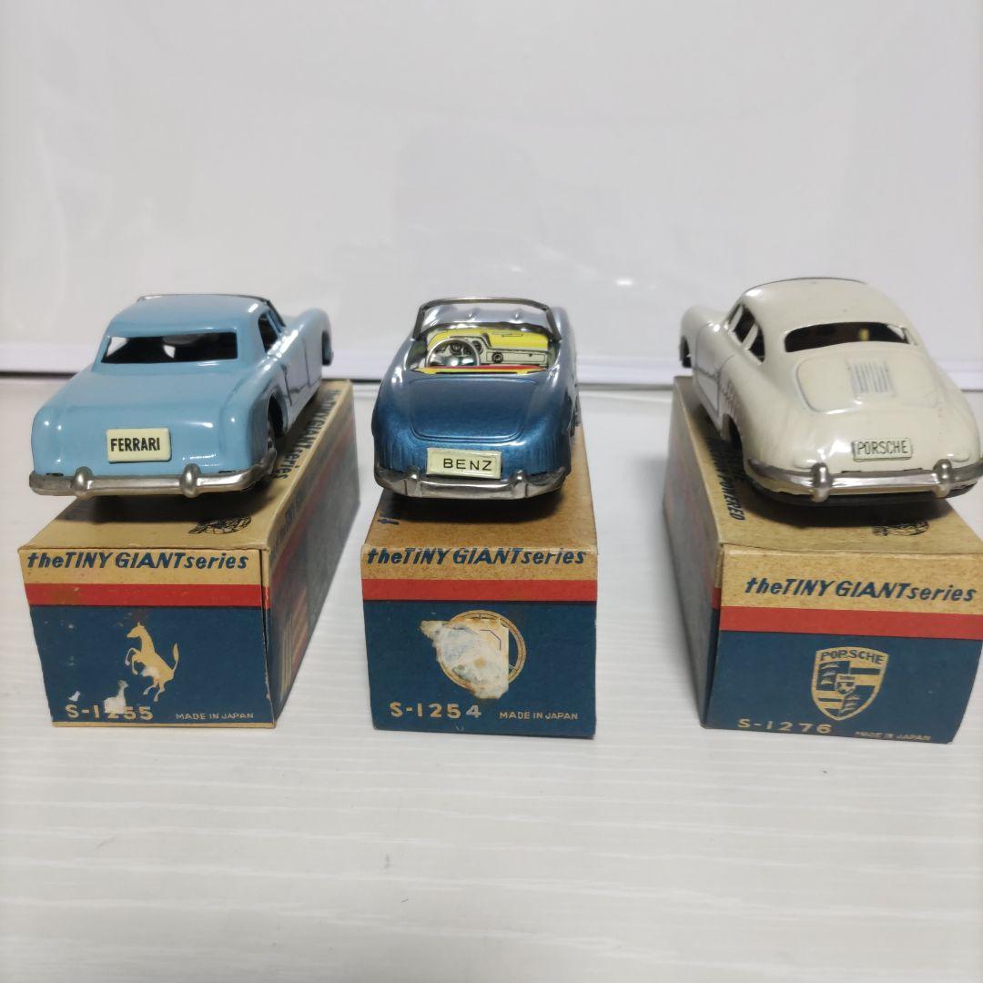 the TINY GIANT series フリクションカー 6台セット 箱付き