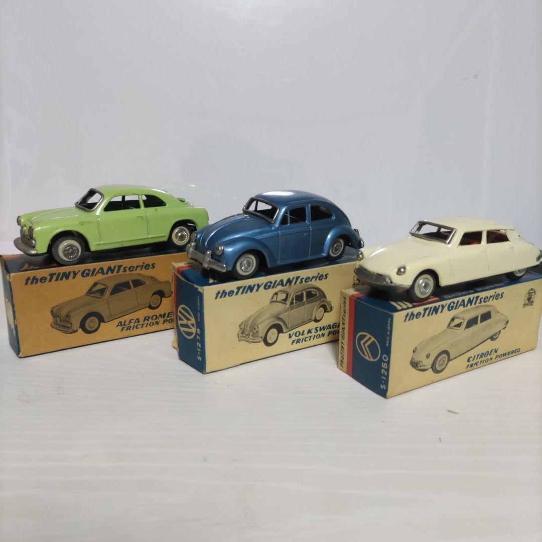 the TINY GIANT series フリクションカー 6台セット 箱付き