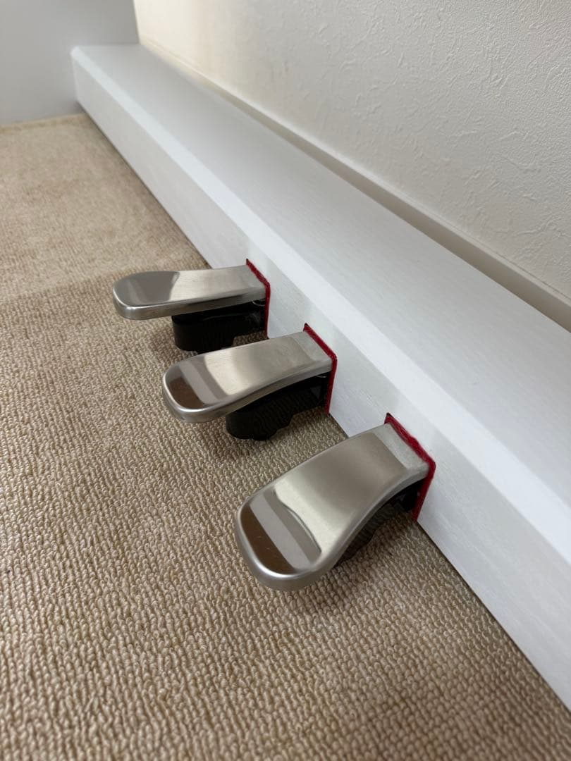 lulu！ホワイトデジタルピアノ88鍵 3ペダル⭐︎電子ピアノ⭐︎超美品⭐︎