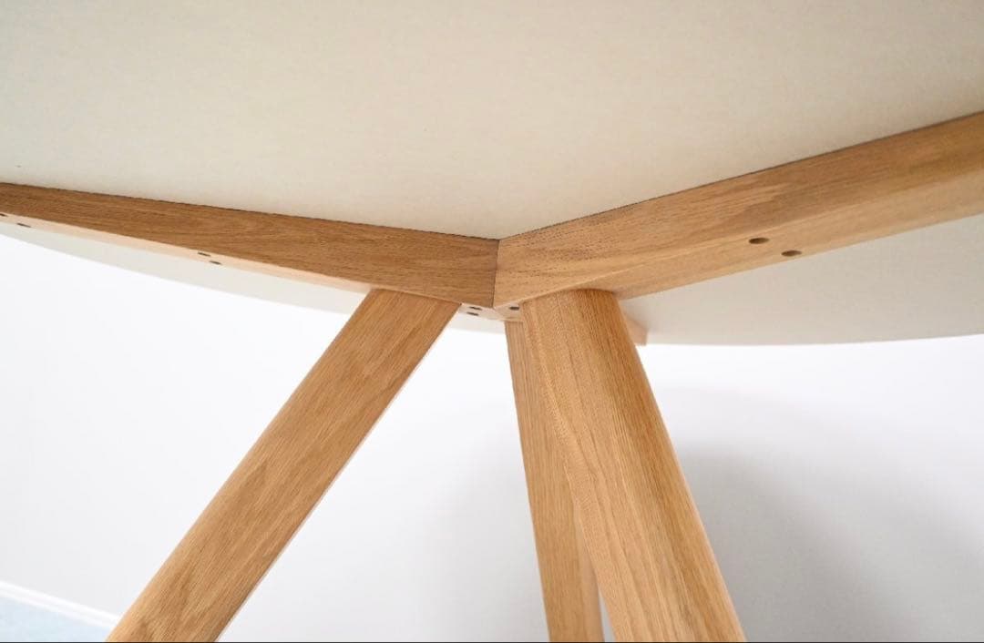 ⭐︎展示品　HAY cph20 グレーリノリウム　φ120 ダイニングテーブル