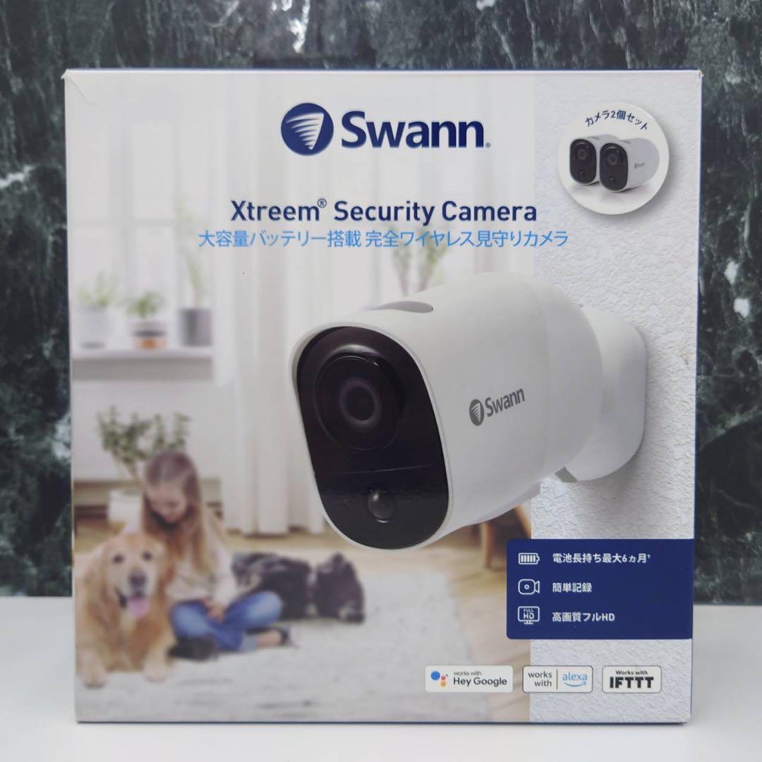 Swann/スワン 大容量バッテリー搭載 ワイヤレス 見守りカメラ2個セット