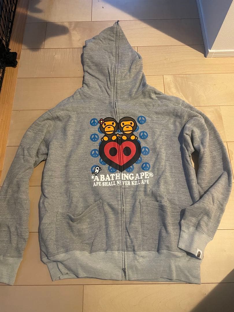 アベイシングエイプジップパーカー