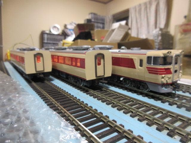 国鉄 キハ80系気動車 3両セット HOゲージ　(金属製 / エンドウ製）