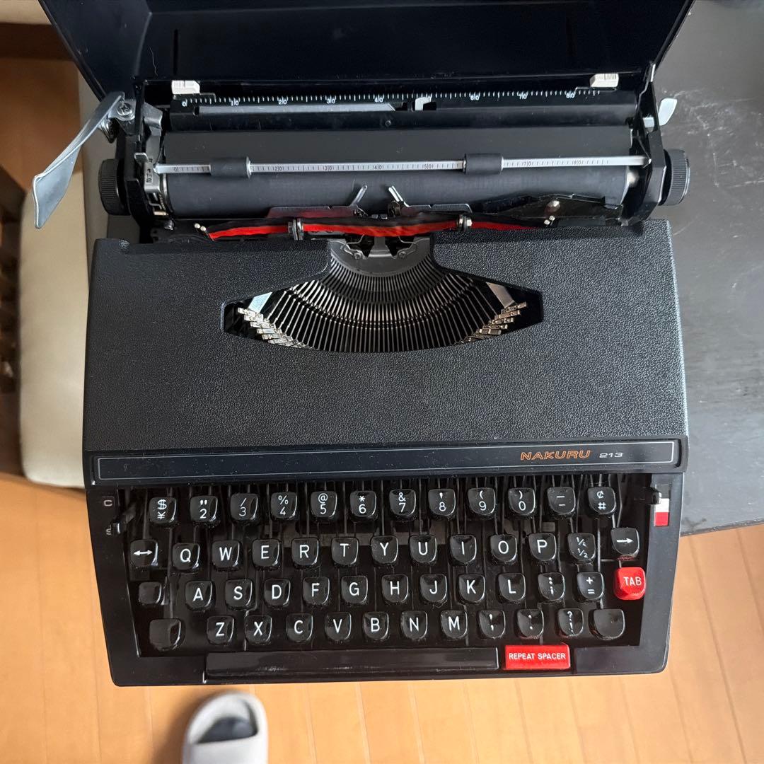 値引可《完動品》英文NAKURU Reporter 213 タイプライター